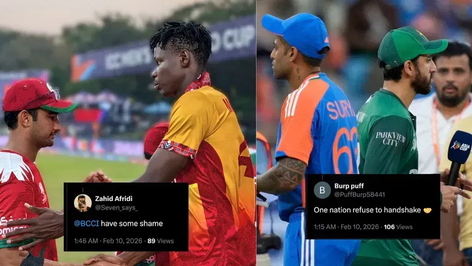 ICC ने T20 विश्व कप में भारत-पाक के बीच हुए हैंडशेक विवाद को अप्रत्यक्ष रूप से दी हवा, नेटिज़न्स ने की BCCI की आलोचना